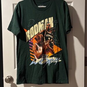 Rodman Dark Green Graphic Tee
